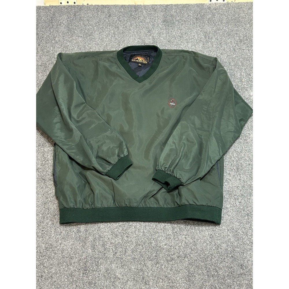 Sun Mountain Performance Outerwear Golf Windbreaker Large Jones Creek Augusta Ga